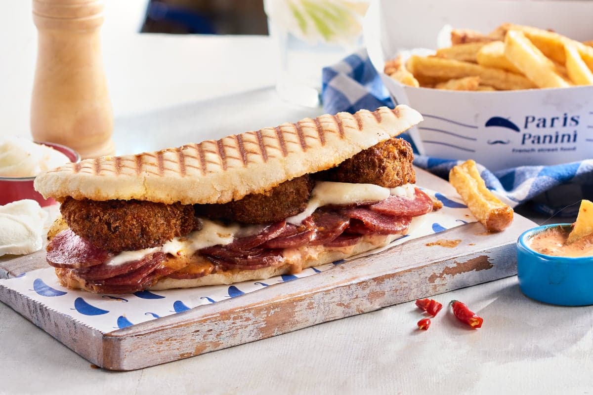 Leon Pepperoni Sandwich